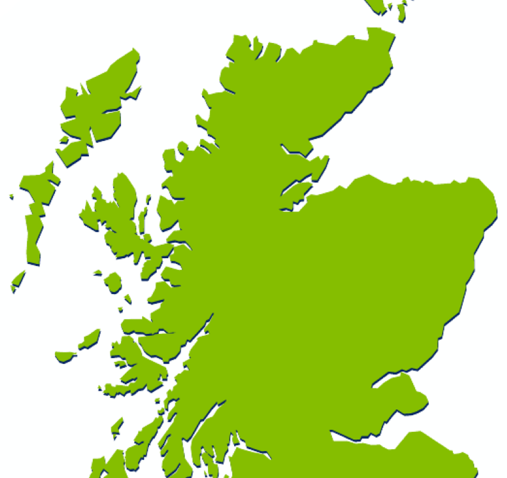 Map of Scotland