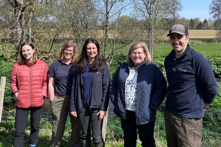 MSP Jackie Dunbar visits the River Dee Trust