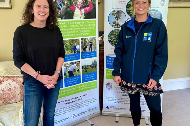 Minister Mairi Gougeon visits the Deveron, Bogie and Isla Charitable Trust