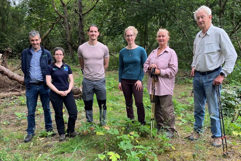 Minister Lorna Slater visits the Scottish Invasive Species Initiative